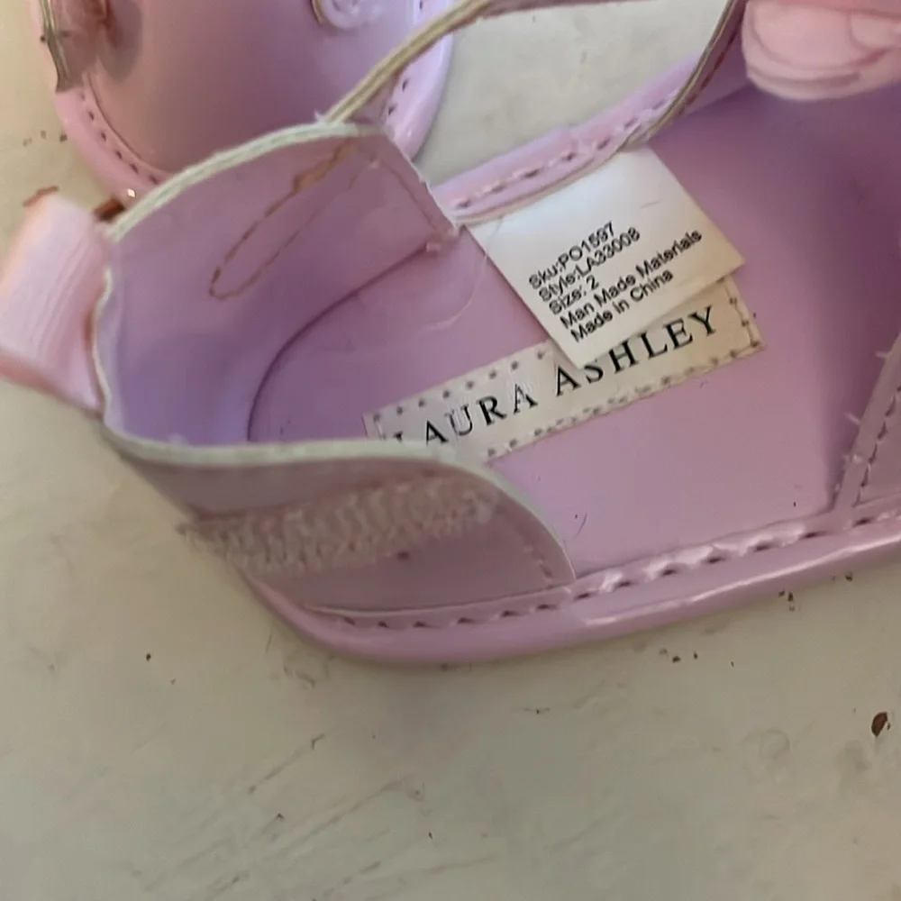Laura Ashley Baby Sandals and‎ Deck Shoes 2 pair